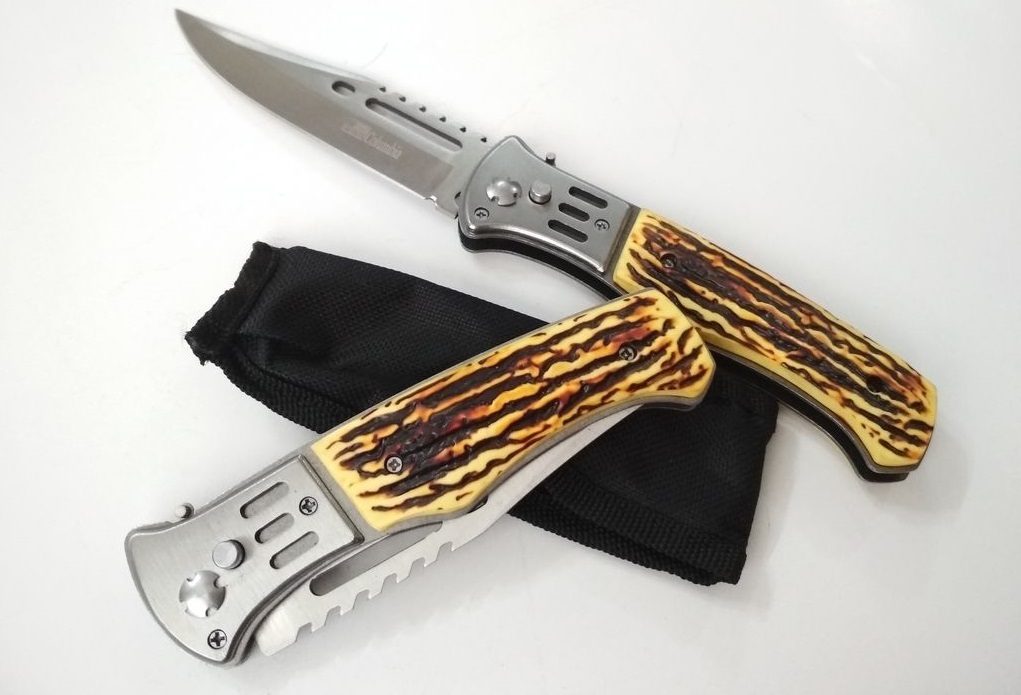  چاقو تاشو استخوانی 