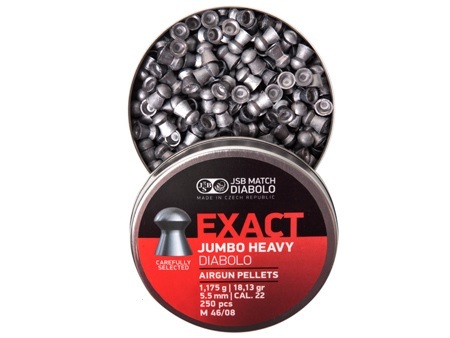  ساچمه جی اس بی اگزکت جامبو هوی دیابلو250عددی کالیبر 5.5 