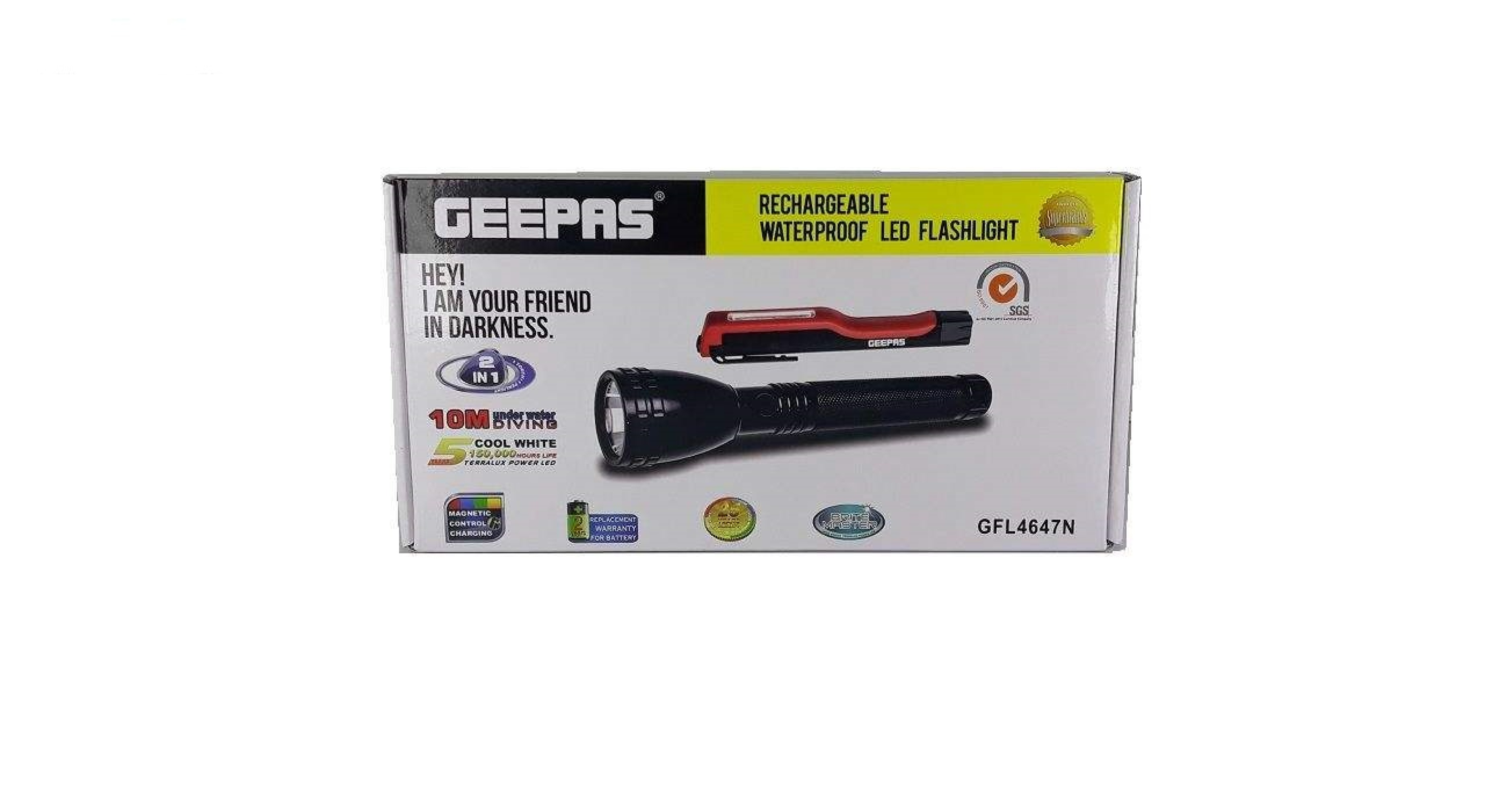  چراغ قوه جی پاس مدل GFL4647N 