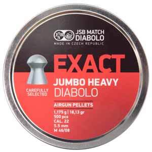  ساچمه جی اس بی اگزکت جامبو هوی دیابلو 500عددی کالیبر 5.5 