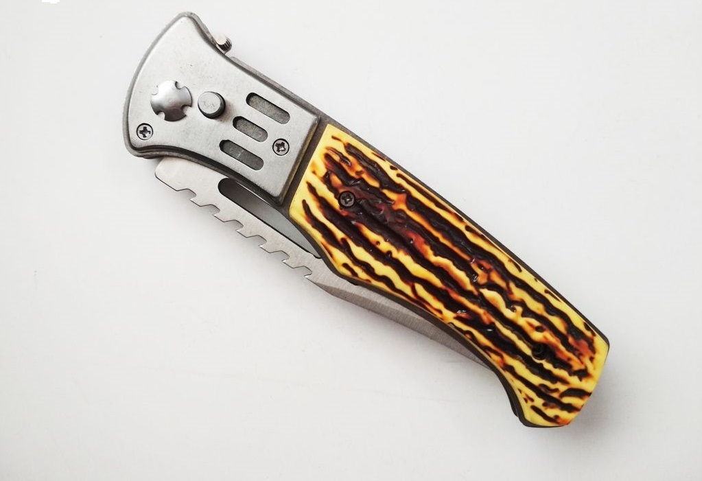  چاقو تاشو استخوانی 