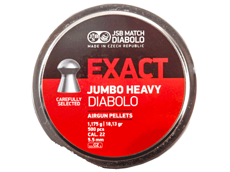  ساچمه جی اس بی اگزکت جامبو هوی دیابلو 500عددی کالیبر 5.5 